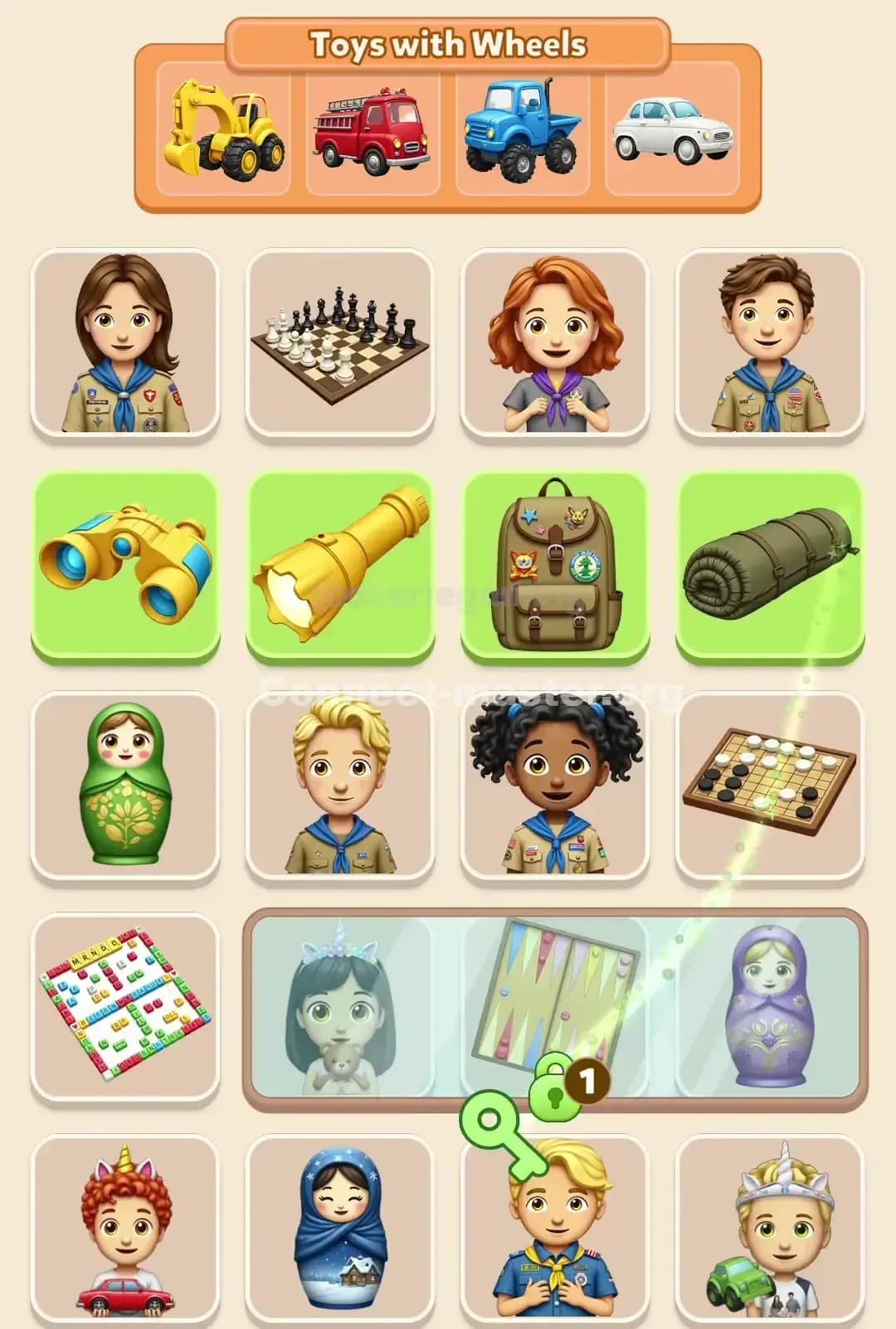 Connect Master Level 697 Solution 3