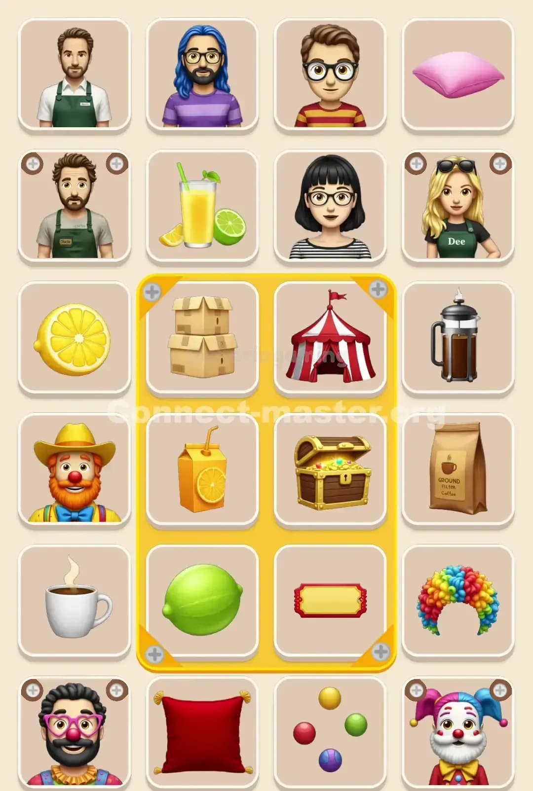 Connect Master Level 59 Solution 3