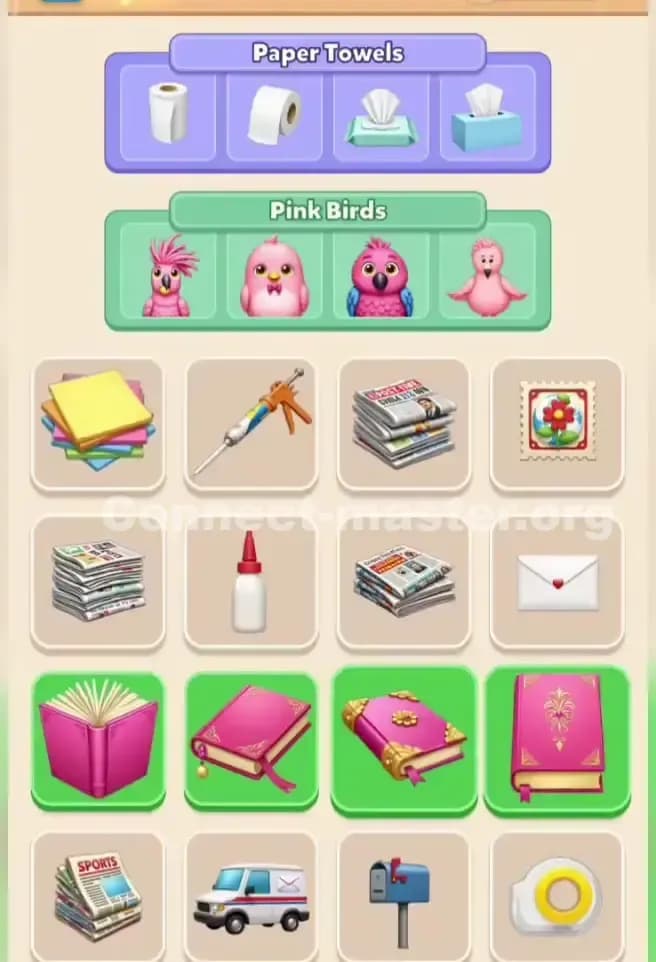 Connect Master Level 292 Solution 2