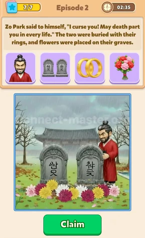 Connect Master Story Mode Answer Tied Fates Episode 2