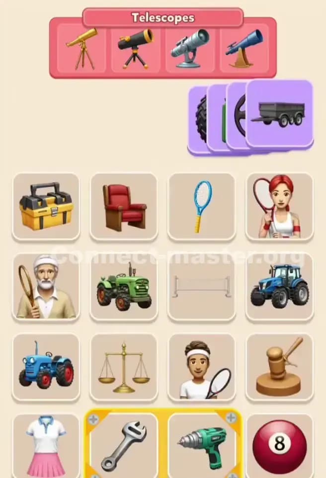 Connect Master Level 309 Solution 2