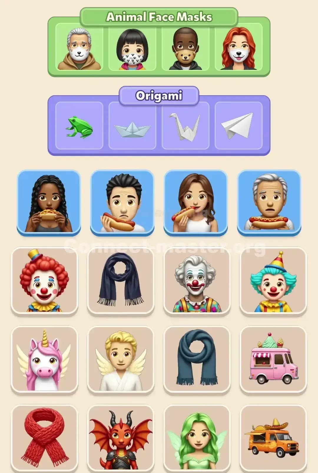 Connect Master Level 197 Solution 3