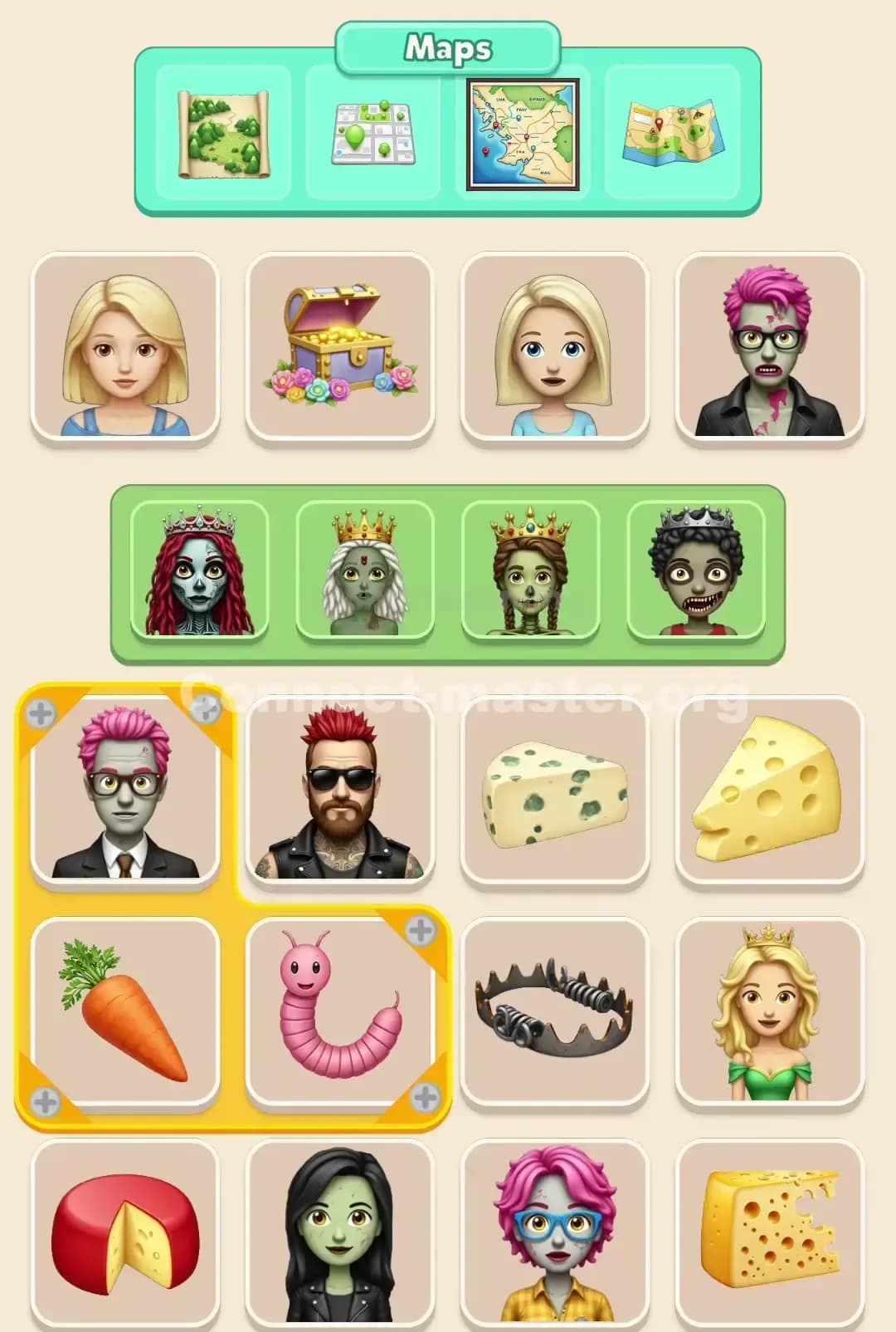 Connect Master Level 175 Solution 2