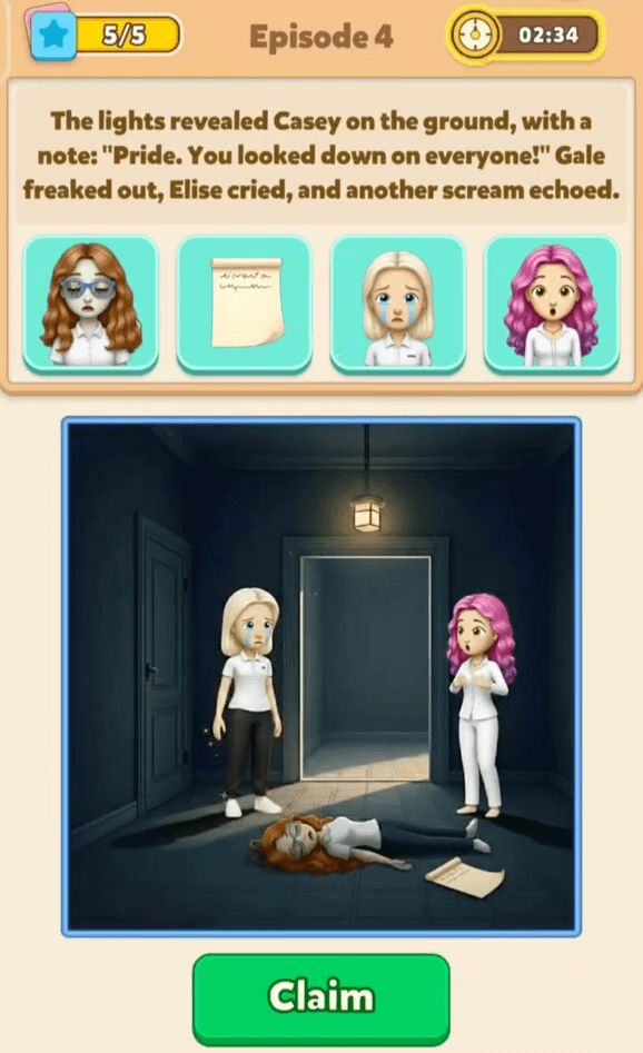 Connect Master Story Mode Answer The Wages Of Sin Episode 4