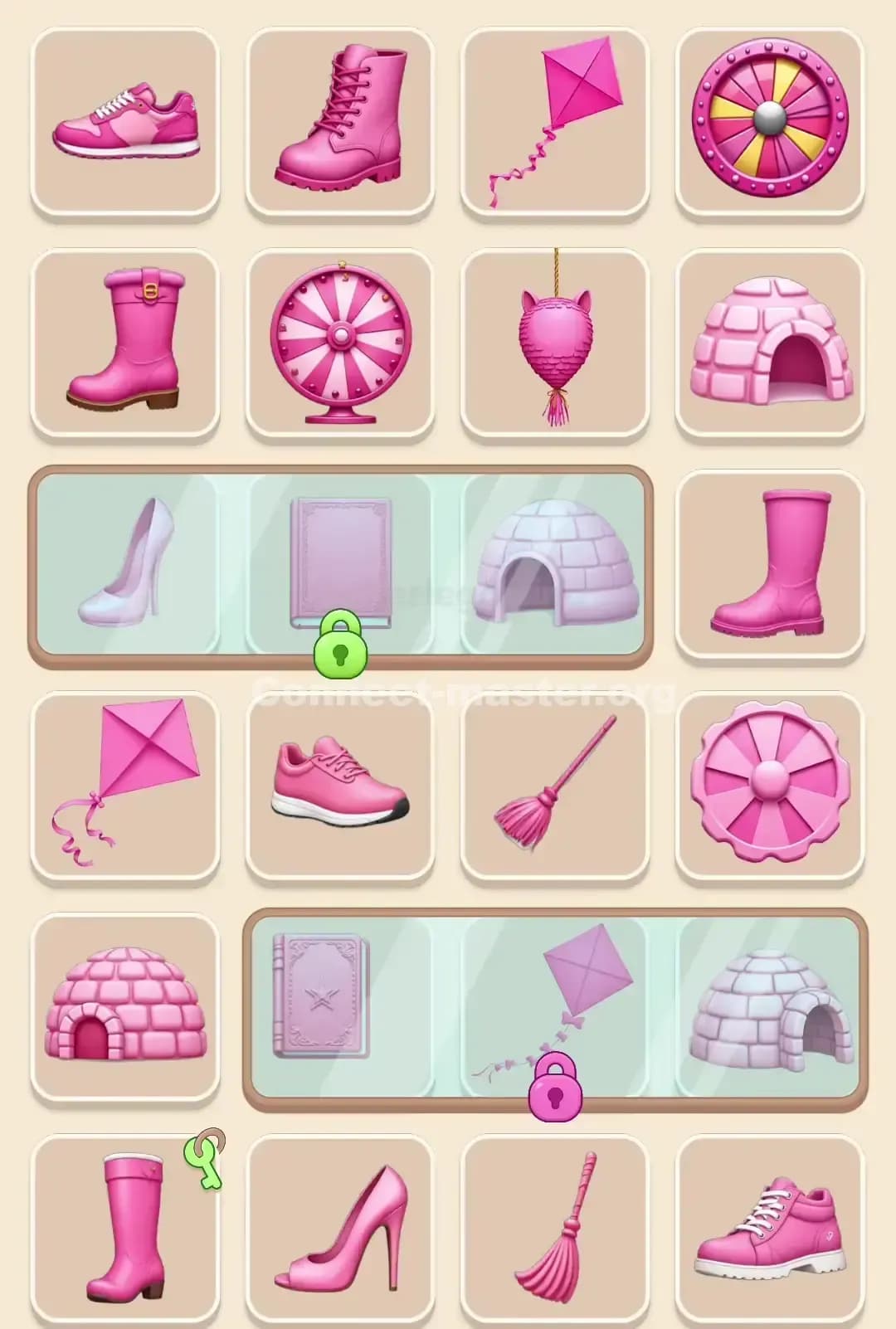 Connect Master Level 686 Solution 1