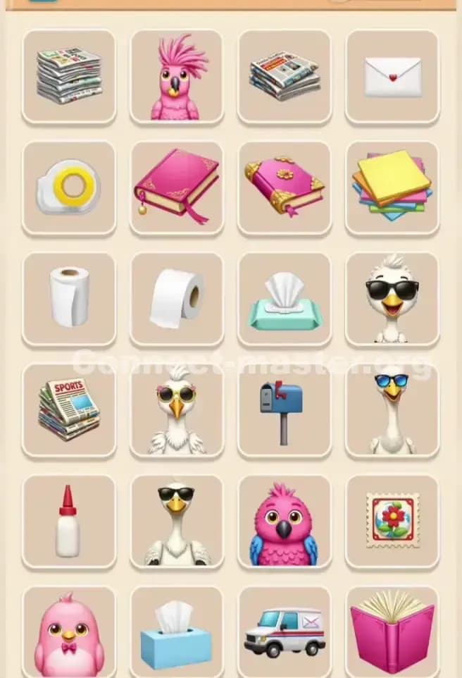 Connect Master Level 292 Solution 1