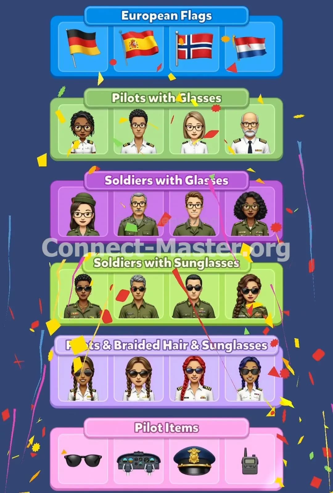 Connect Master Level 1279 Screenshot