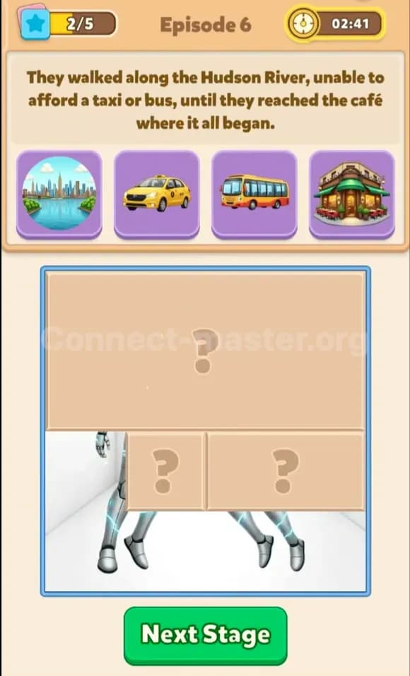 Connect Master Story Answer Out of Control Episode 6 Stage 2