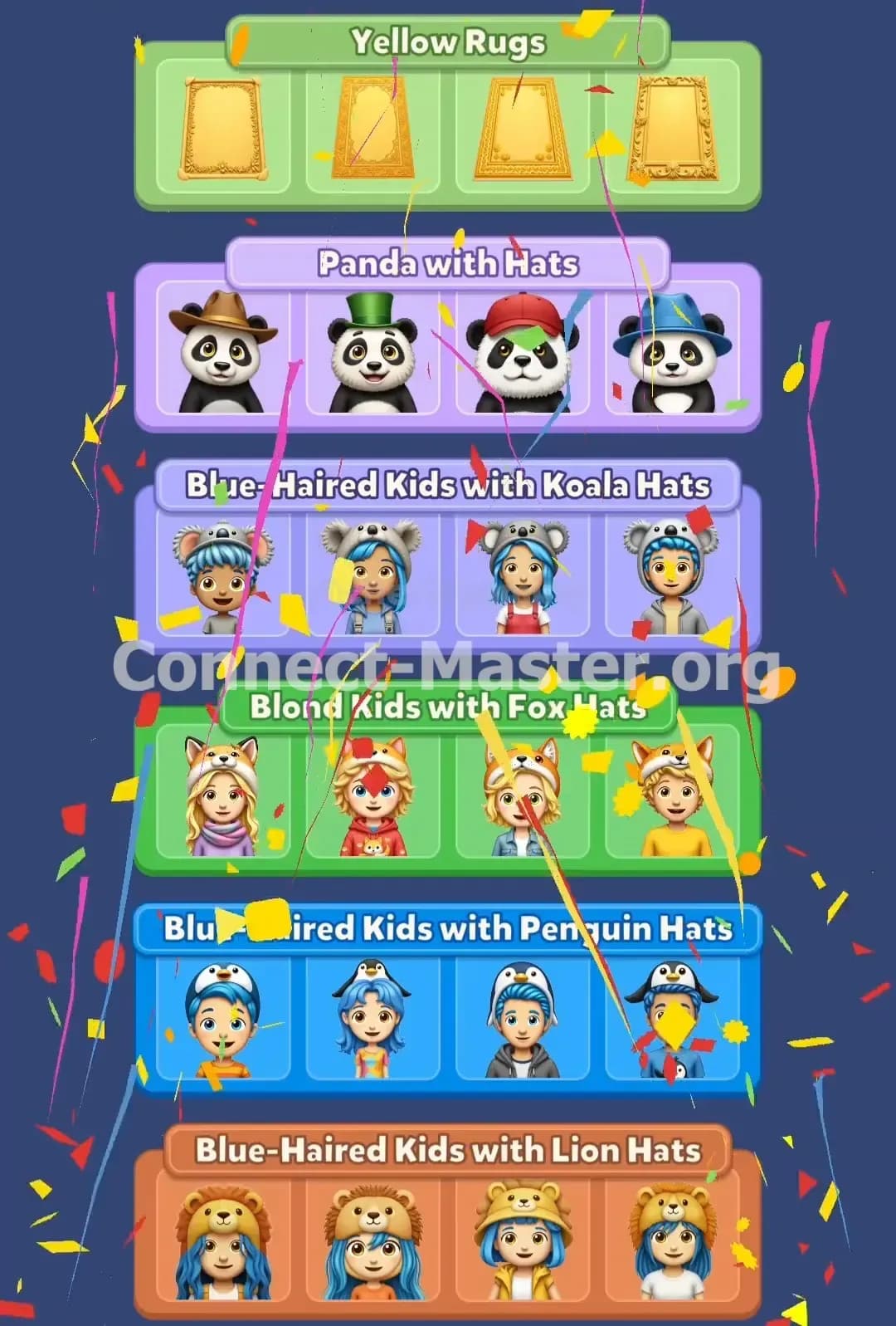 Connect Master Level 1287 Screenshot