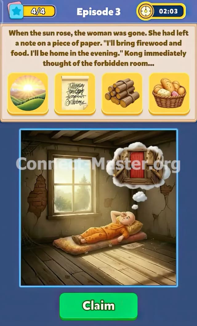 Connect Master Story Mode Answer Golden Feather Episode 3