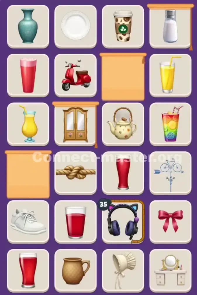 Connect Master Level 1095 Solution 1