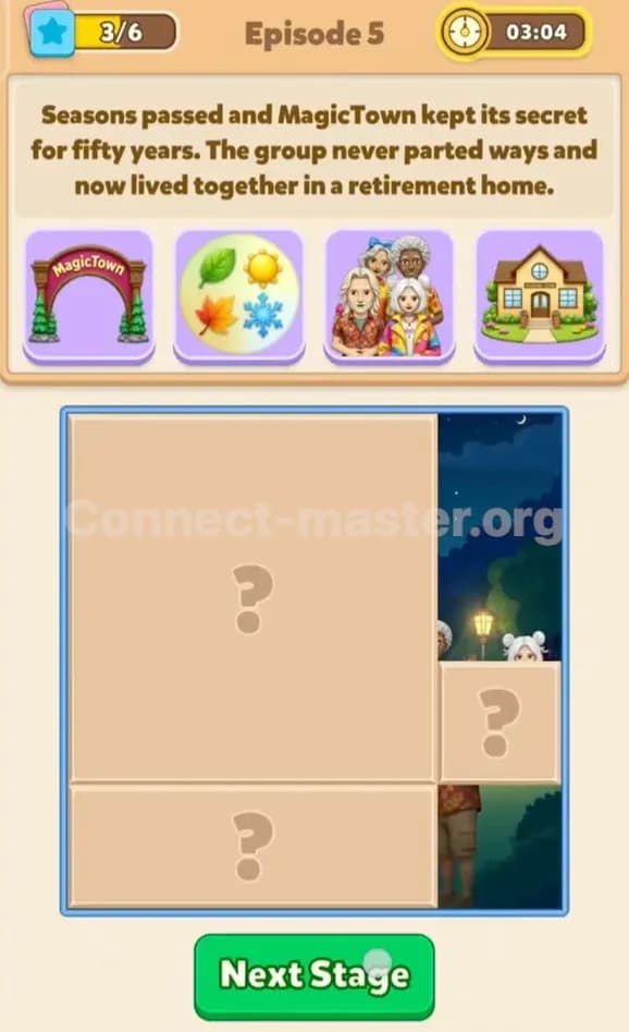 Connect Master Story Answer Arcade Room Episode 5 Stage 3