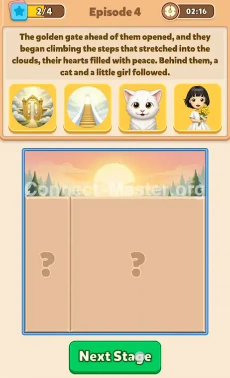 Connect Master Story Answer The Sky Above The Cage Episode 4 Stage 2