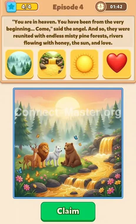 Connect Master Story Mode Answer The Sky Above The Cage Episode 4