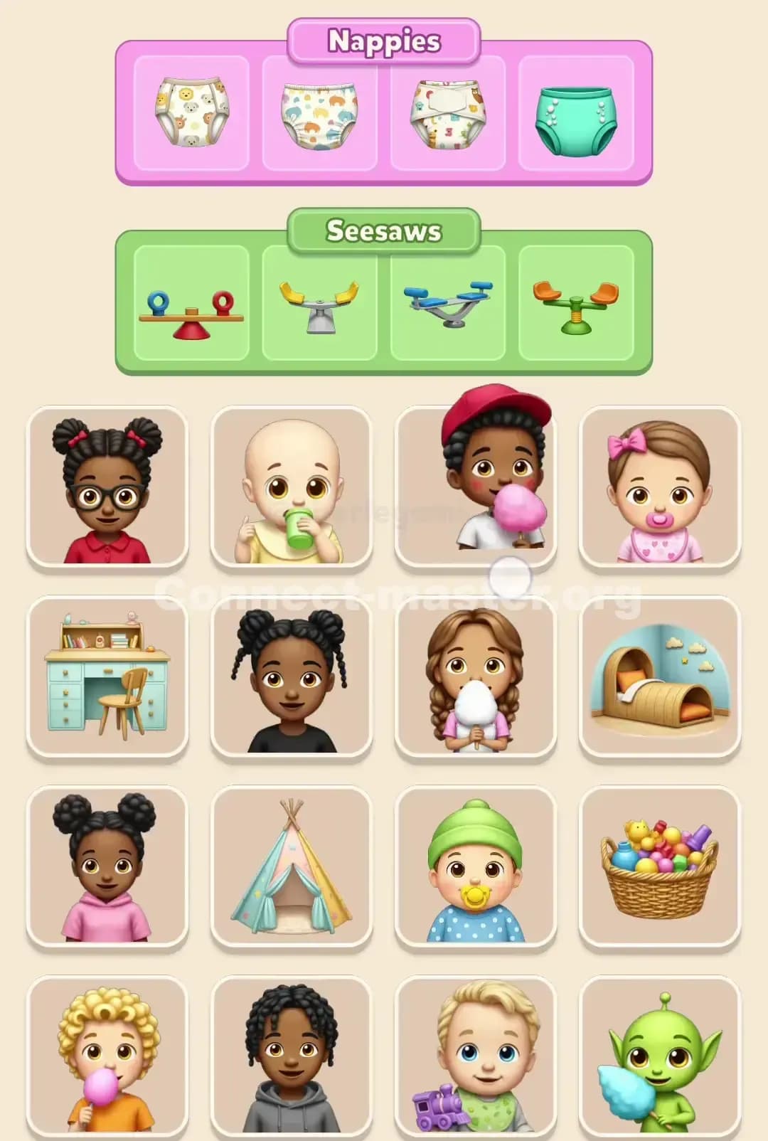 Connect Master Level 204 Solution 3