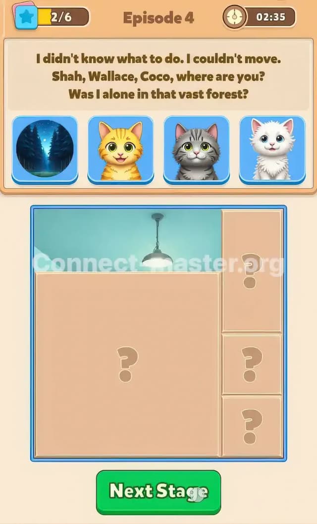 Connect Master Story Answer The Black Cat Episode 4 Stage 2