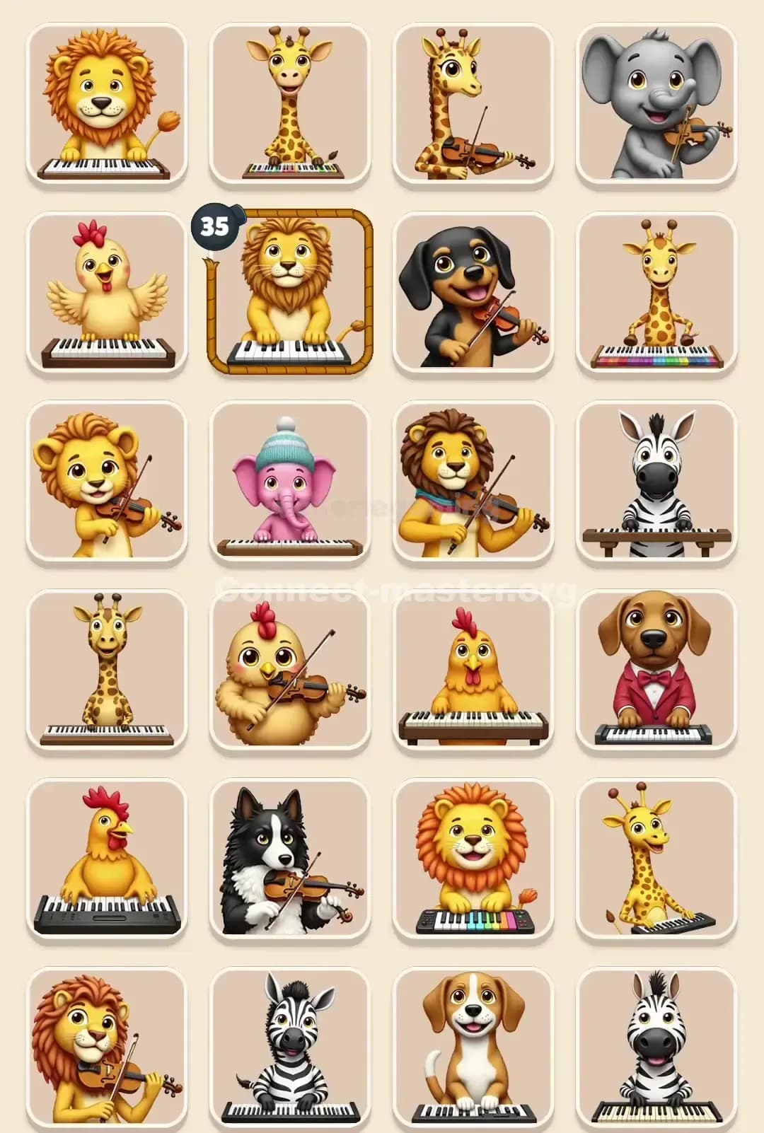 Connect Master Level 658 Solution 1