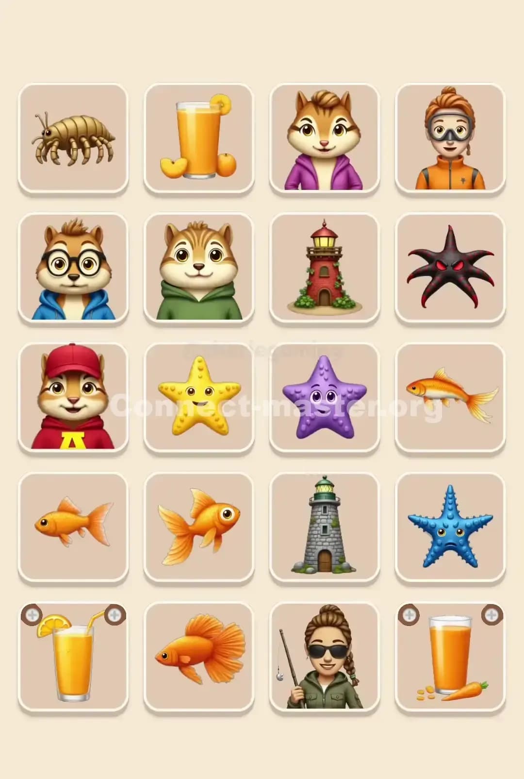 Connect Master Level 32 Solution 1