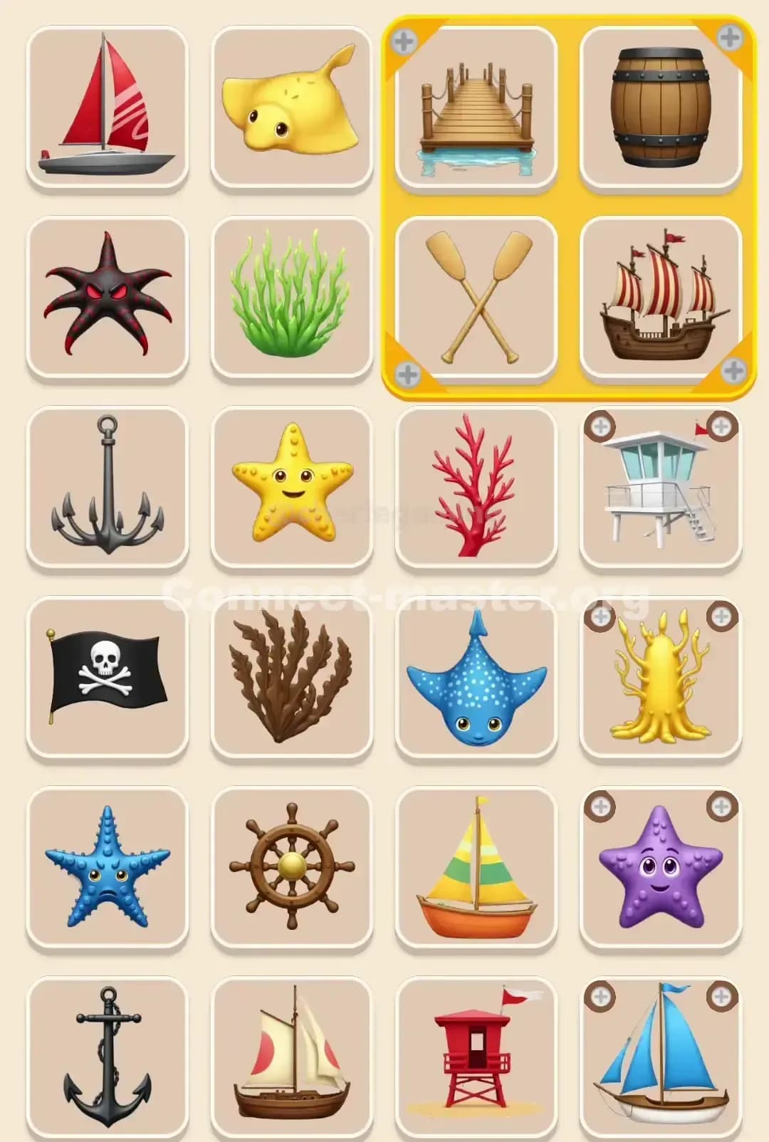 Connect Master Level 206 Solution 1