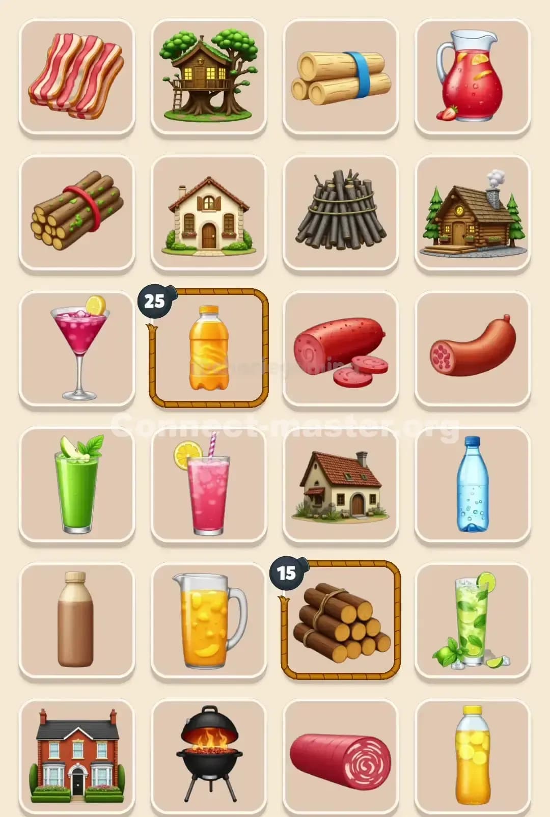 Connect Master Level 213 Solution 1