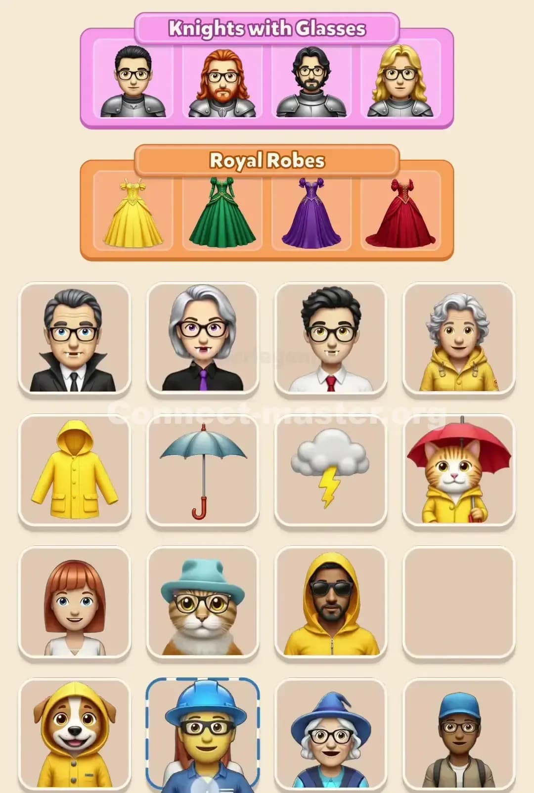 Connect Master Level 196 Solution 3