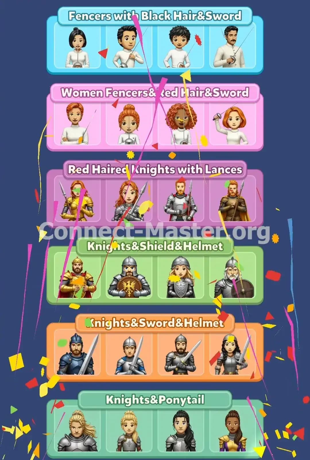 Connect Master Level 1457 Screenshot