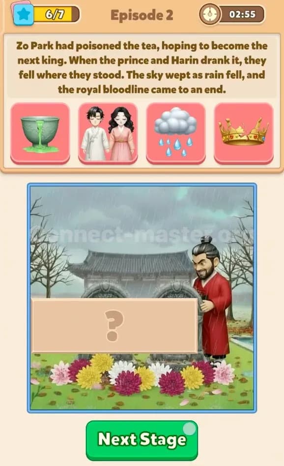 Connect Master Story Answer Tied Fates Episode 2 Stage 6