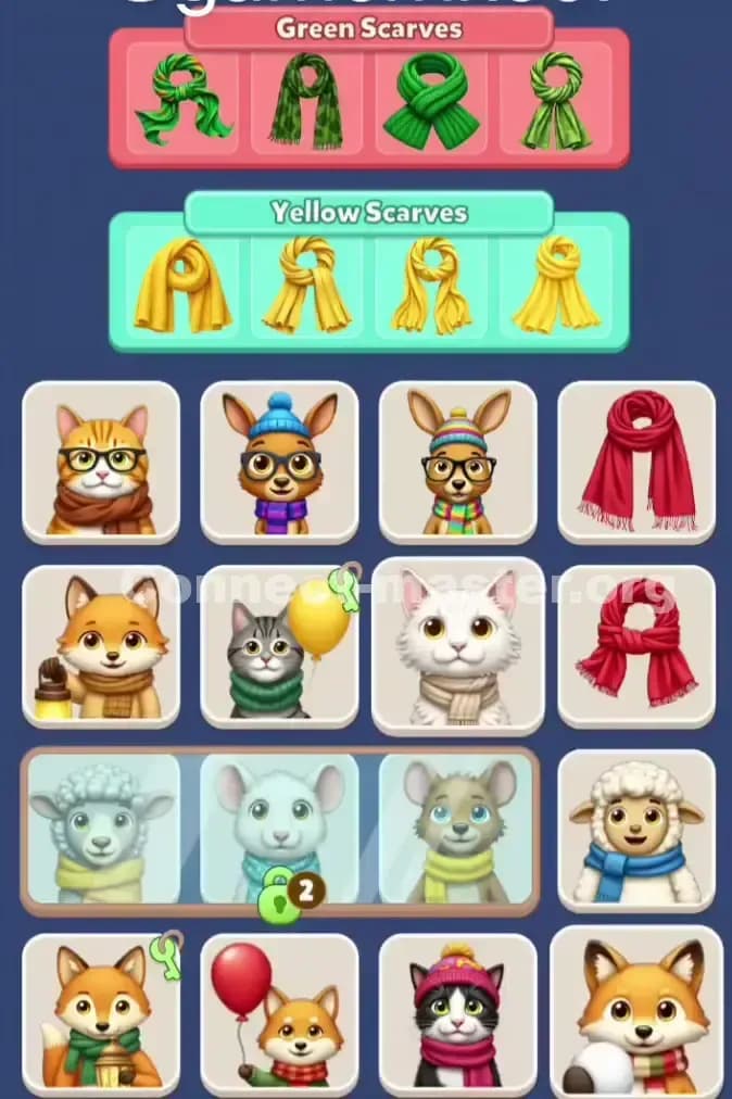 Connect Master Level 1157 Solution 3