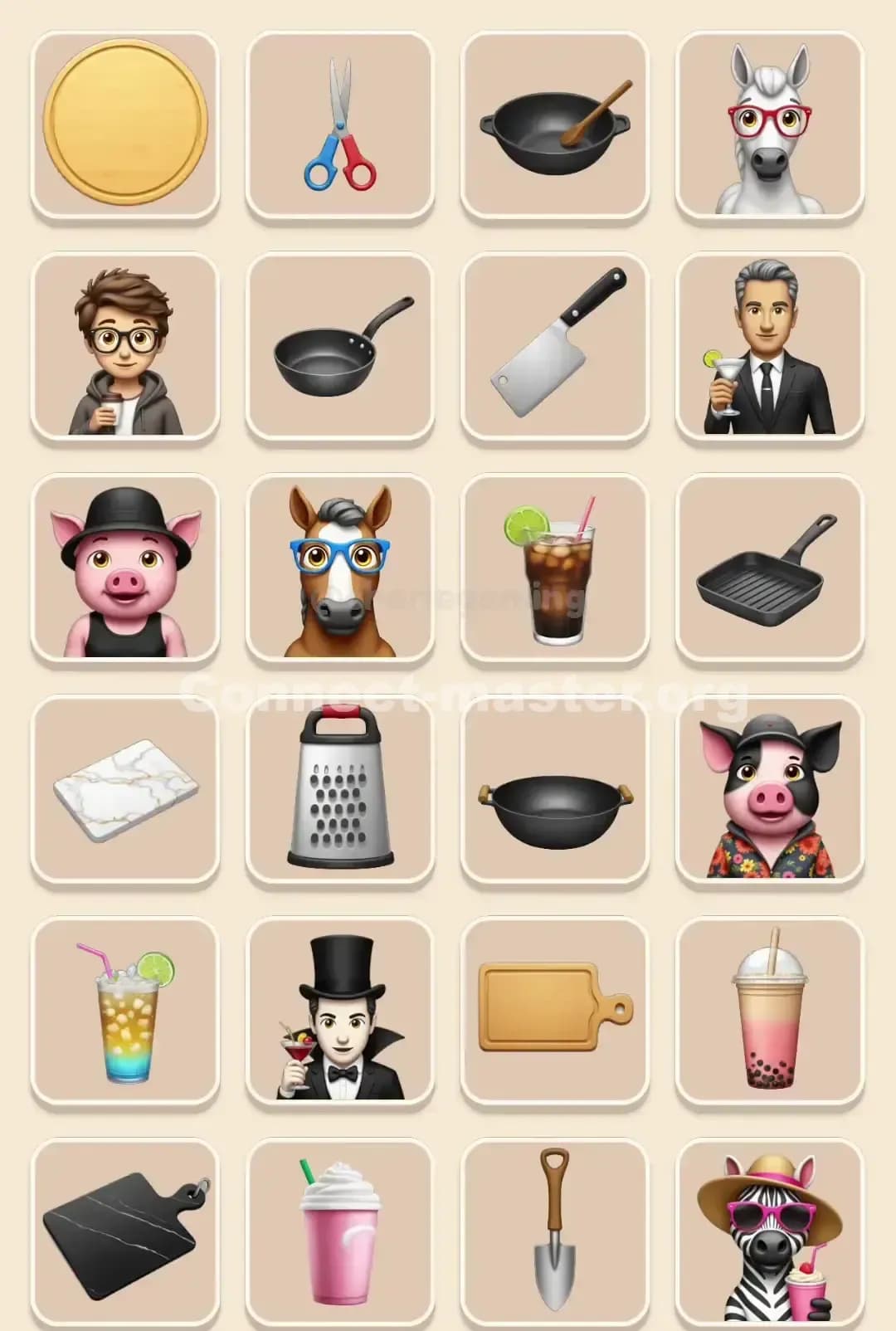 Connect Master Level 133 Solution 1