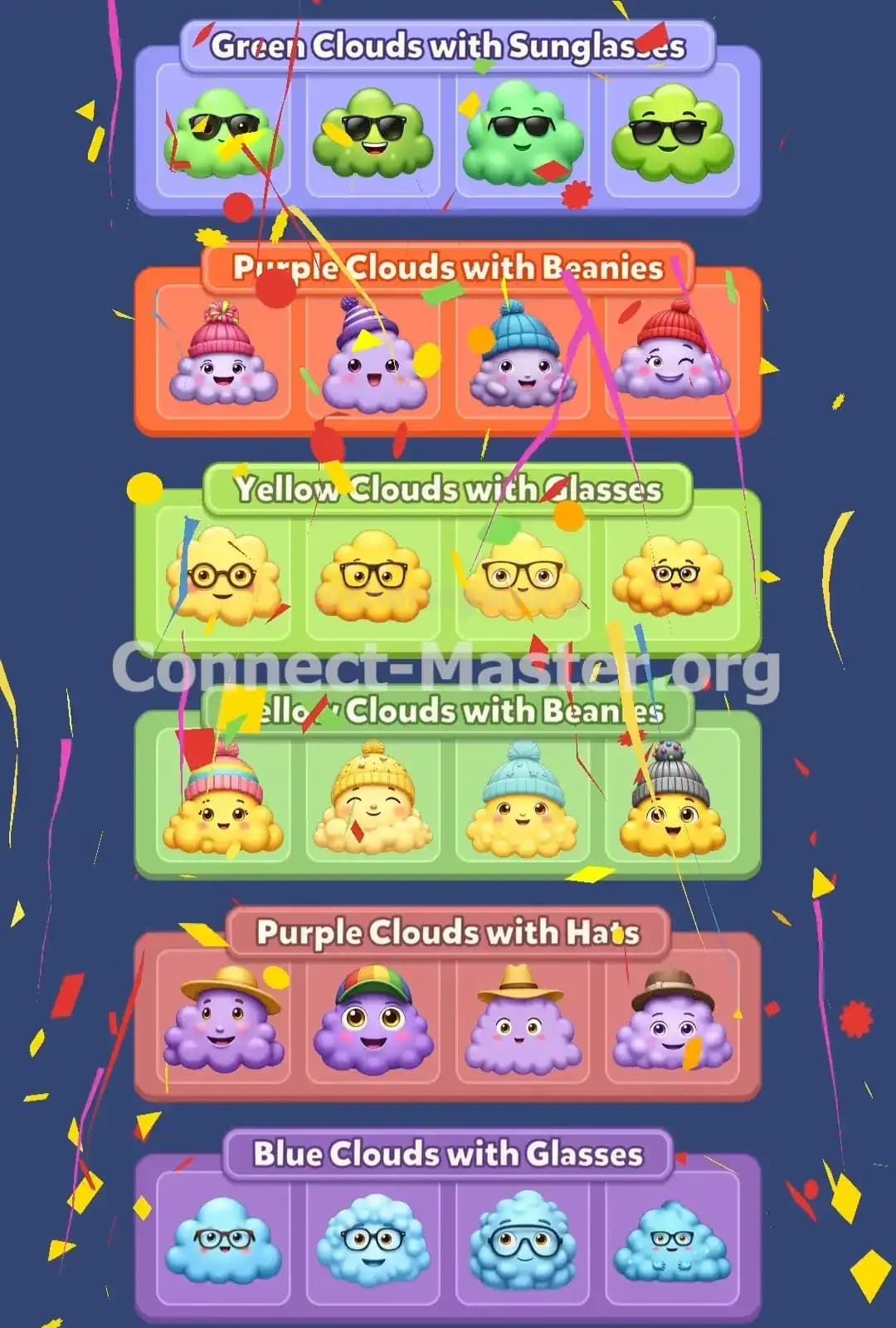 Connect Master Level 1436 Screenshot