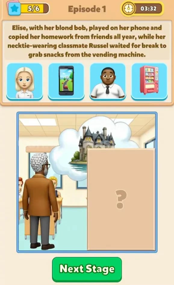 Connect Master Story Answer The Wages Of Sin Episode 1 Stage 5