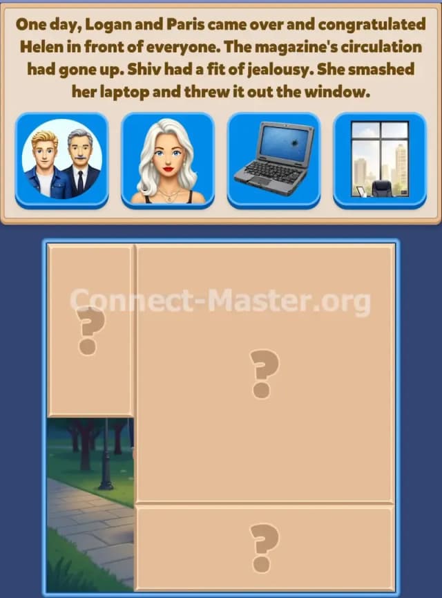 Connect Master Story Answer Helen of New York Episode 3 Stage 2