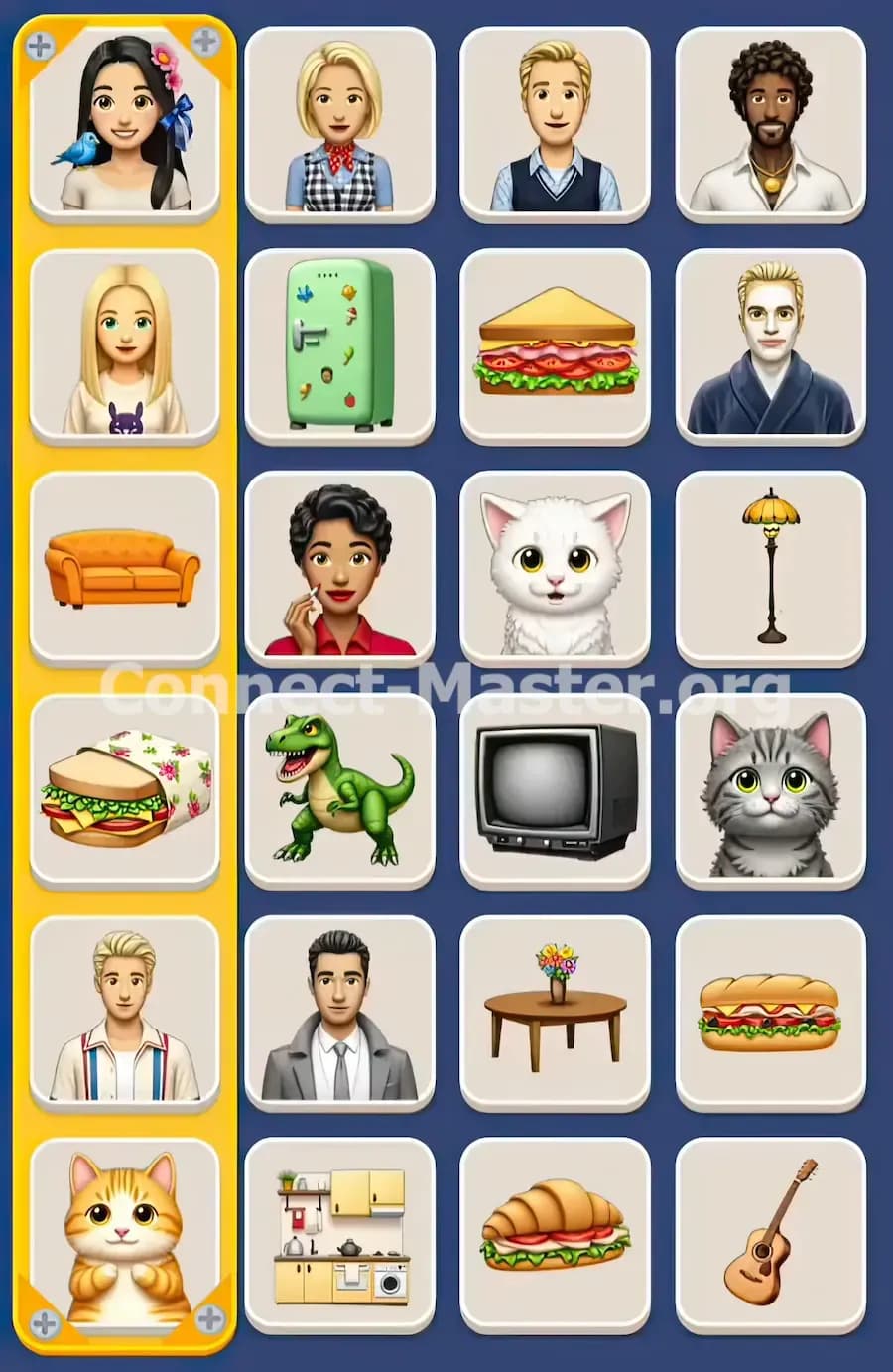 Connect Master Level 869 Solution 1