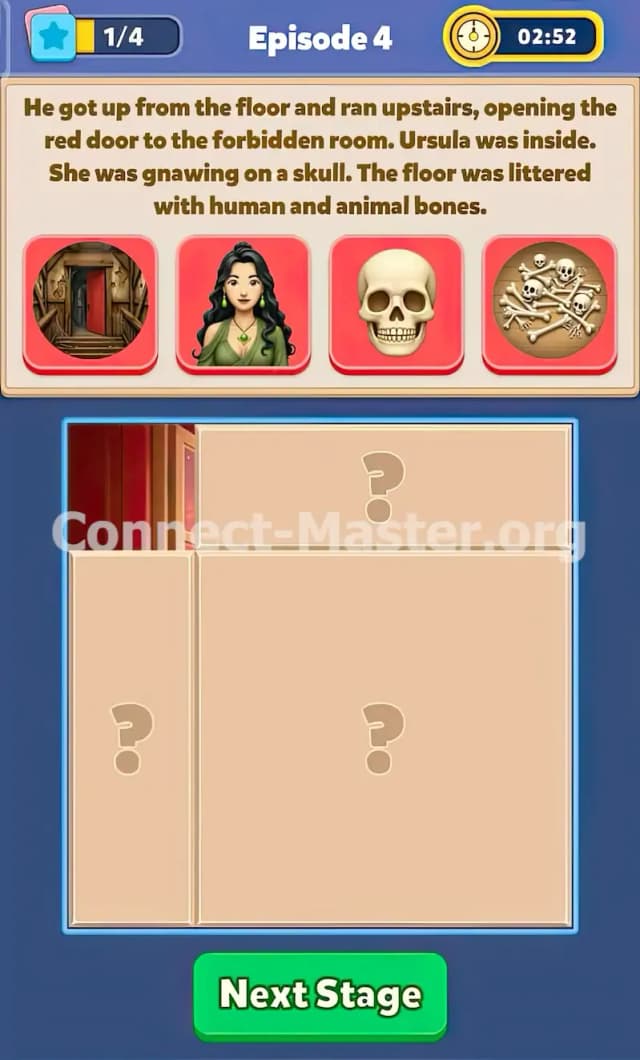 Connect Master Story Answer Golden Feather Episode 4 Stage 1