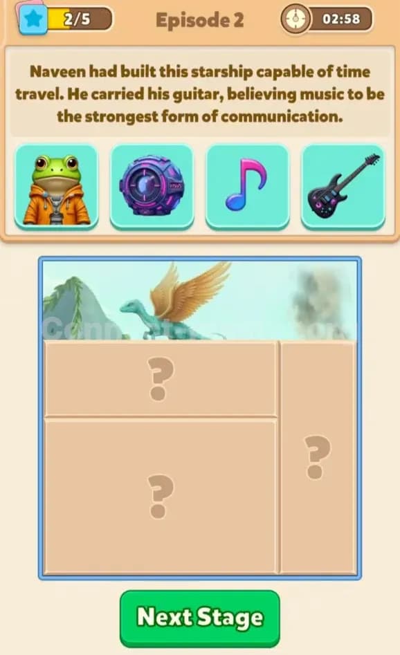 Connect Master Story Answer Time Travelers Episode 2 Stage 2