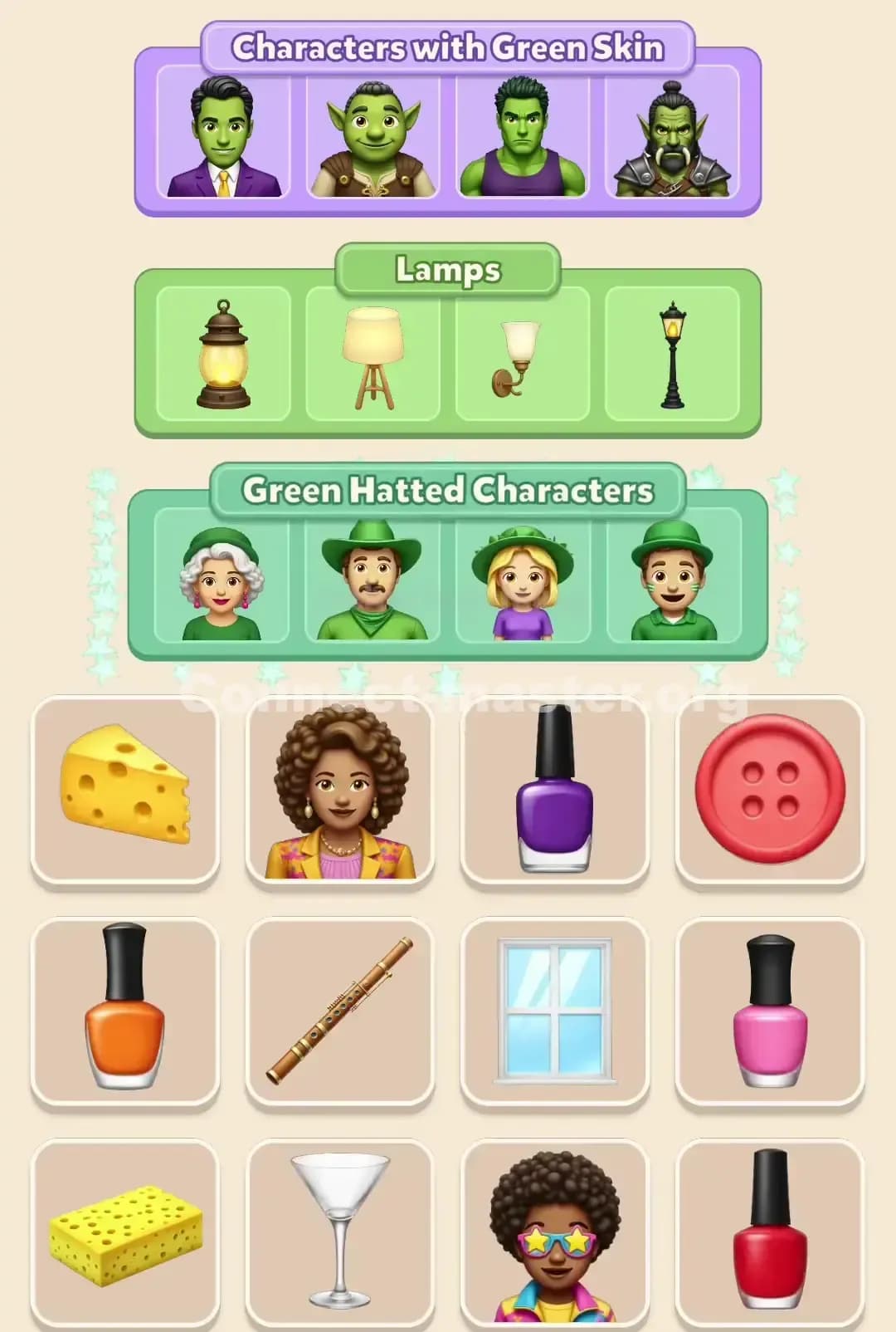 Connect Master Level 50 Solution 3