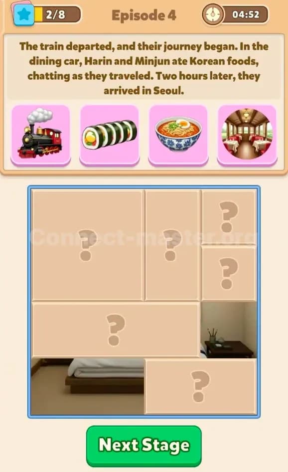 Connect Master Story Answer Tied Fates Episode 4 Stage 2