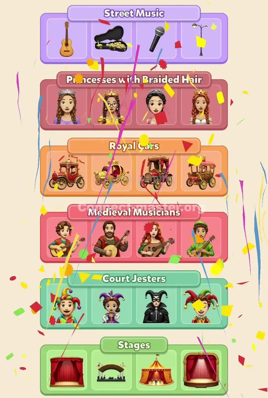 Connect Master Level 732 Screenshot