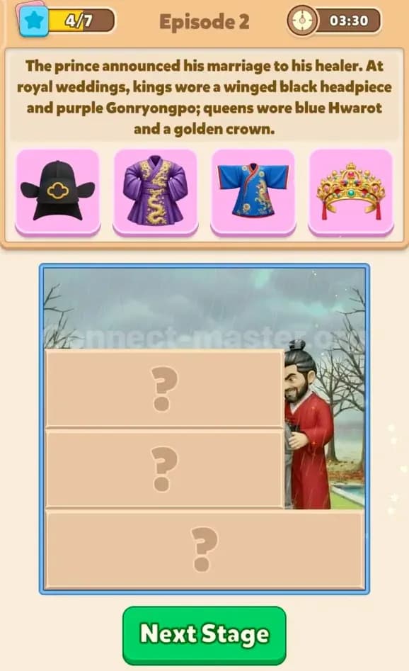 Connect Master Story Answer Tied Fates Episode 2 Stage 4