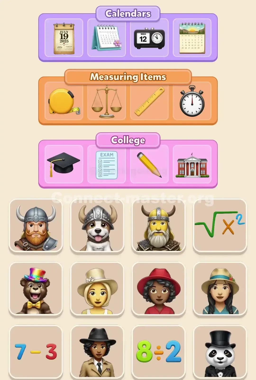 Connect Master Level 102 Solution 3