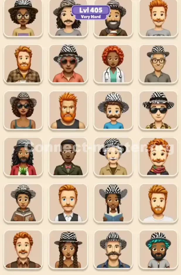 Connect Master Level 405 Solution 1