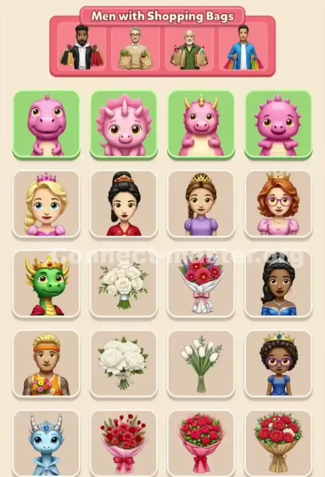 Connect Master Level 264 Solution 1