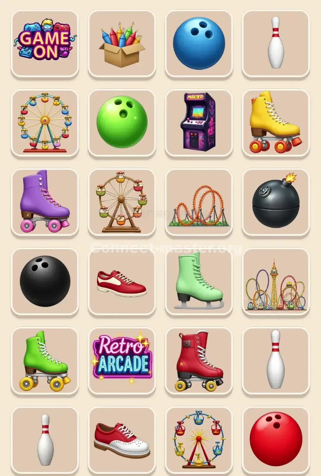 Connect Master Level 672 Solution 1