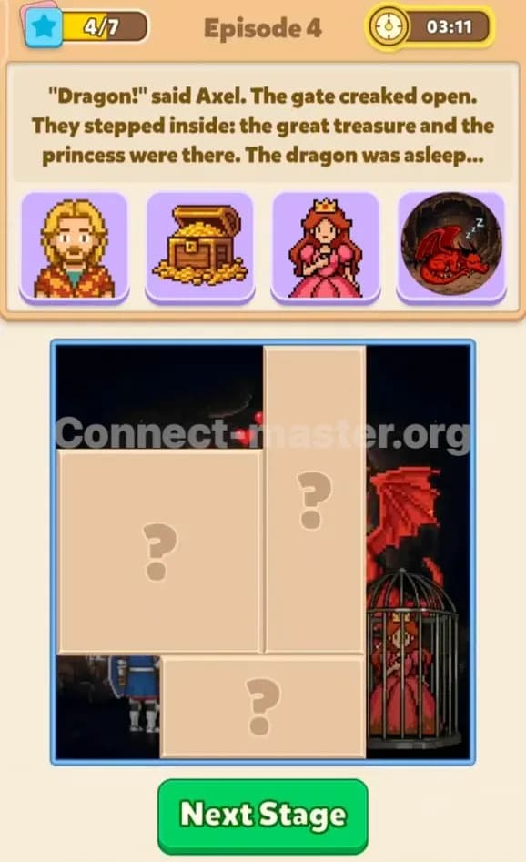 Connect Master Story Answer Arcade Room Episode 4 Stage 4
