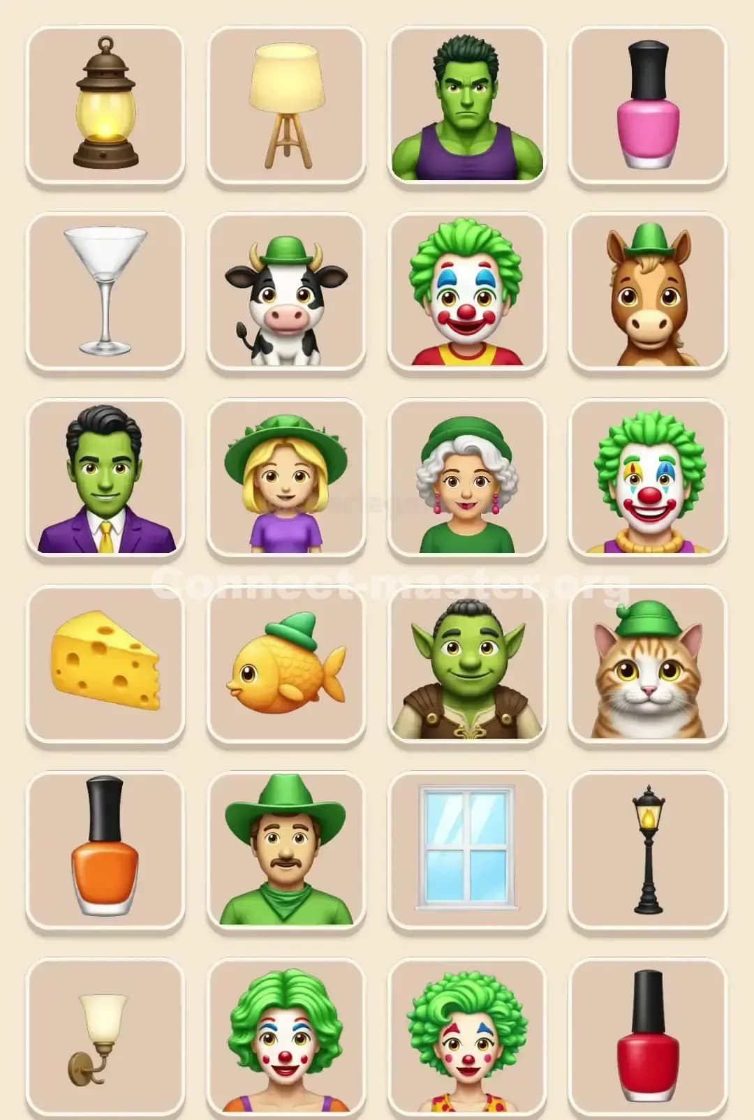 Connect Master Level 50 Solution 1