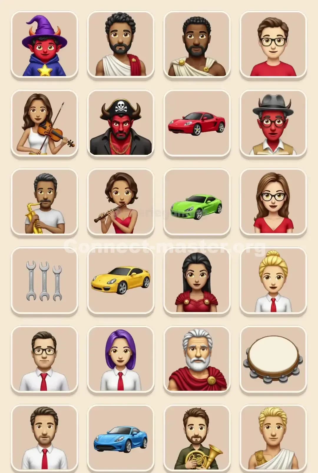 Connect Master Level 107 Solution 1