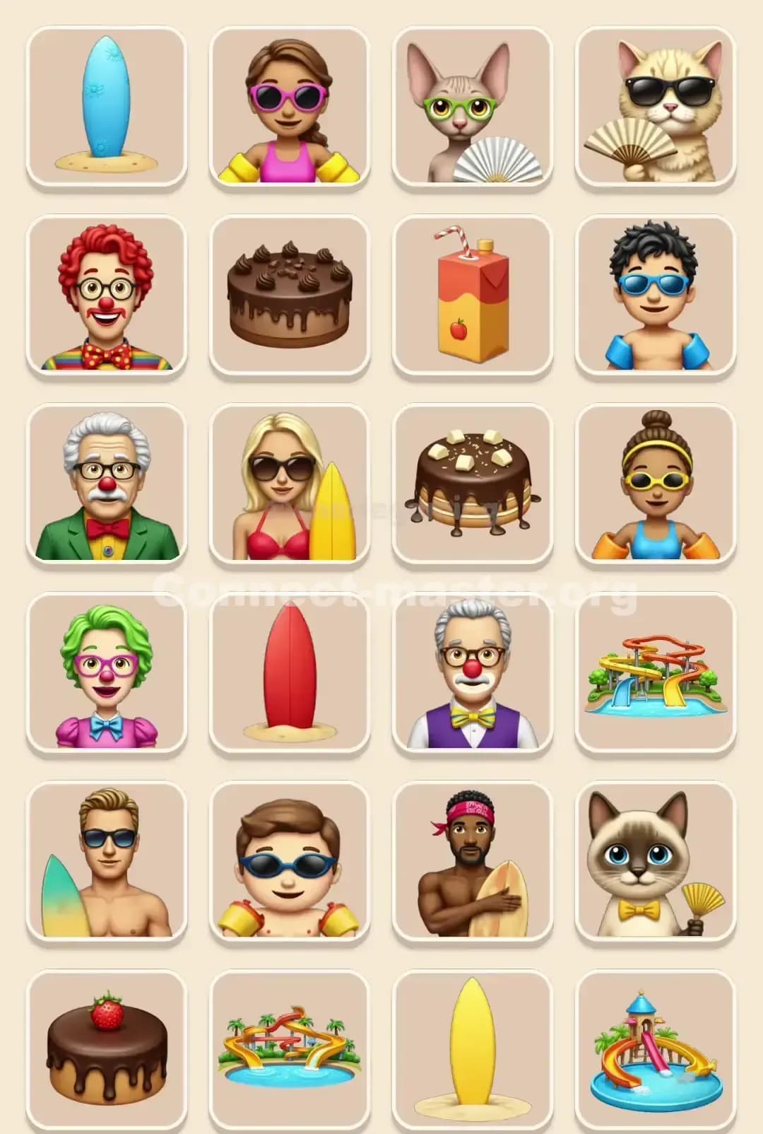 Connect Master Level 186 Solution 1