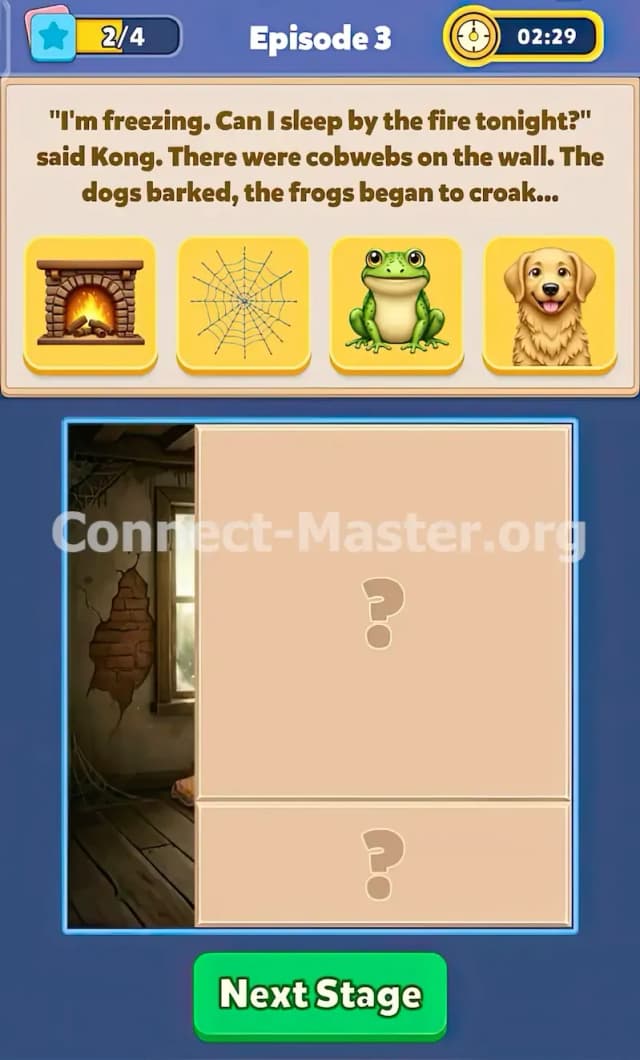 Connect Master Story Answer Golden Feather Episode 3 Stage 2
