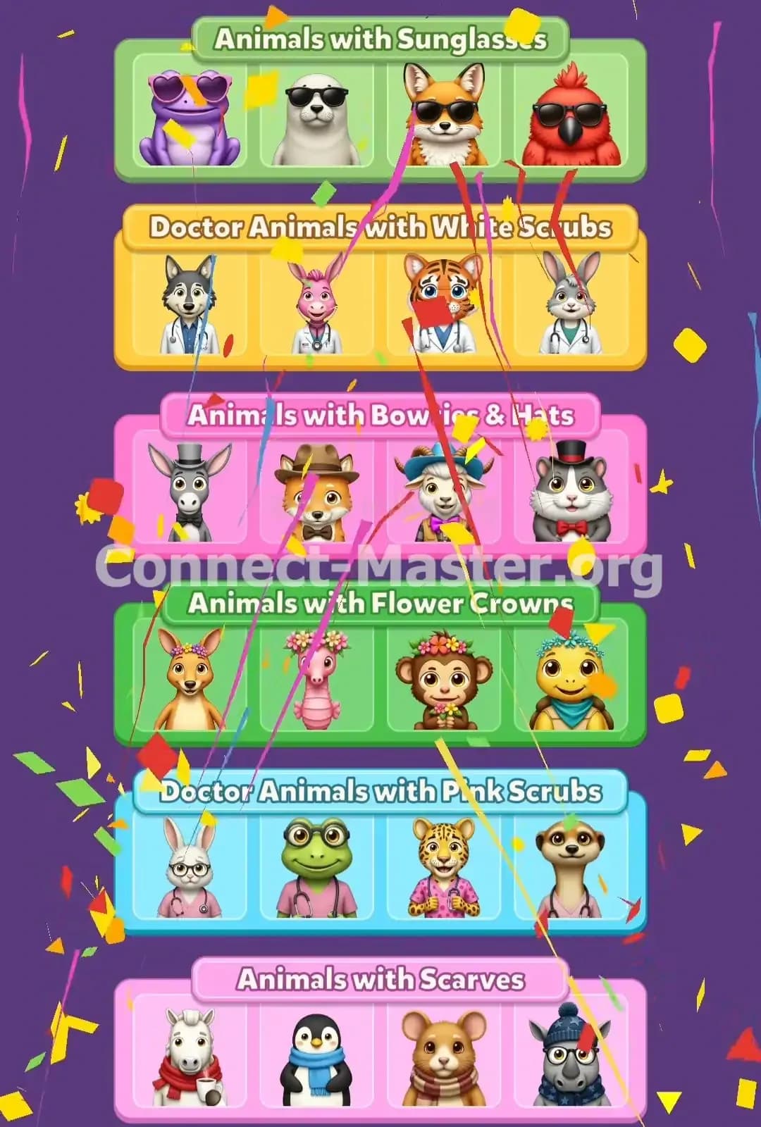 Connect Master Level 1445 Screenshot