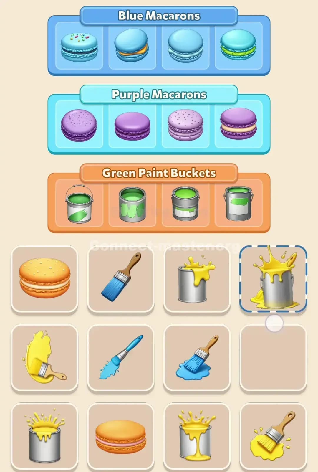 Connect Master Level 551 Solution 3